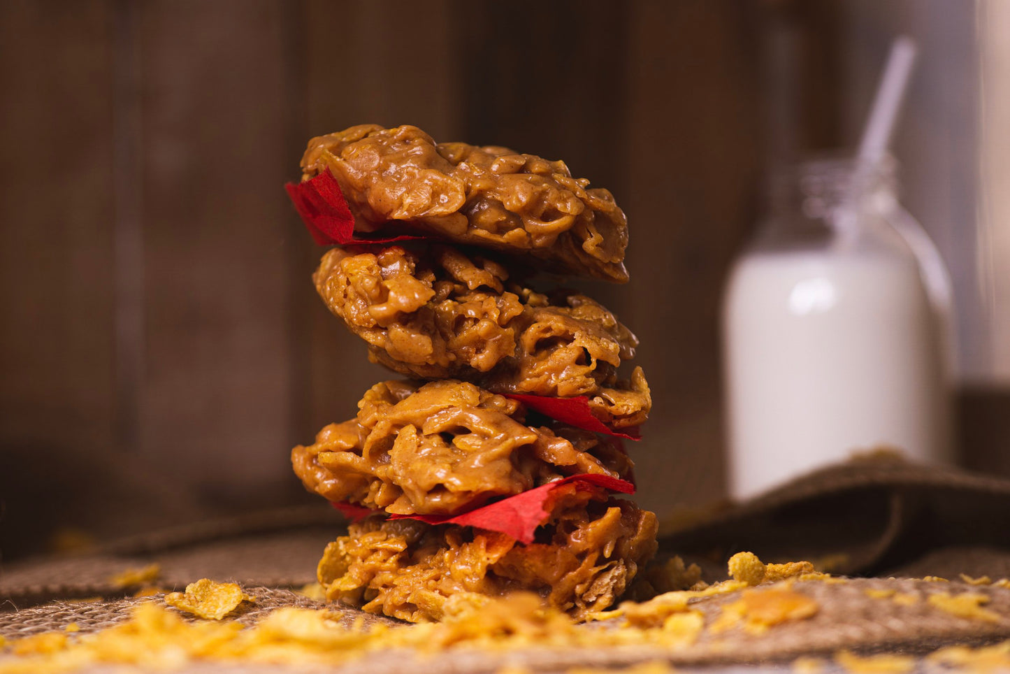 Peanut Butter Cornflake Candy