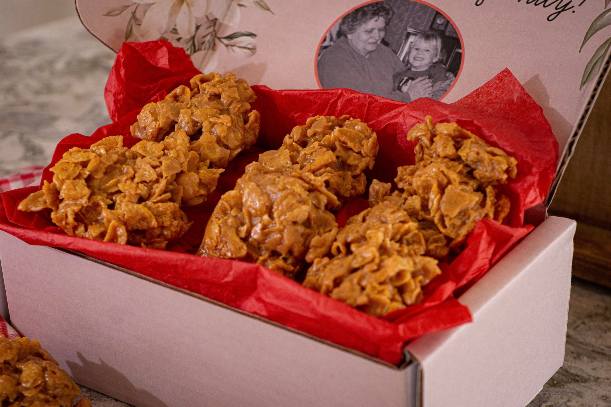 Peanut Butter Cornflake Candy