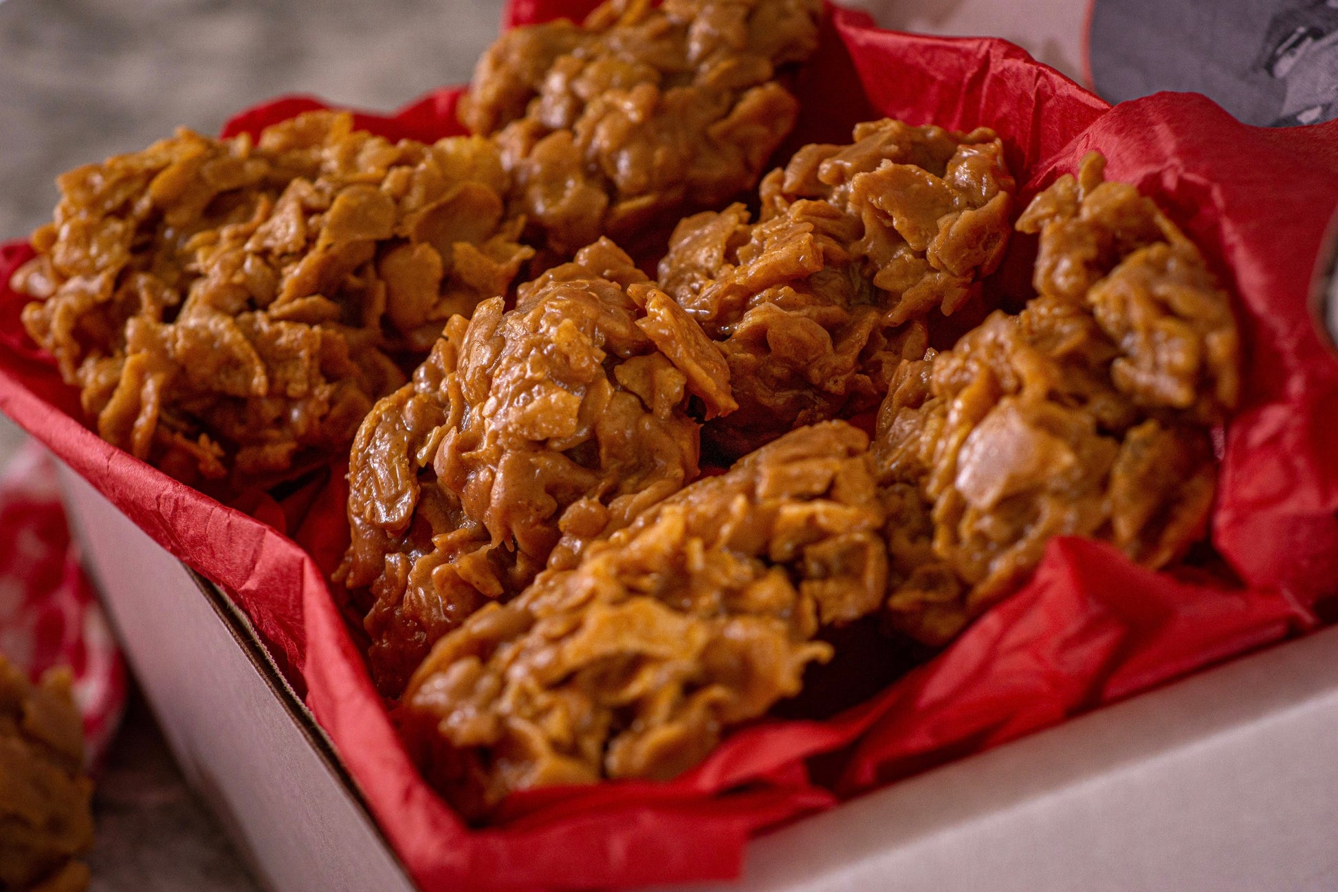Peanut Butter Cornflake Candy