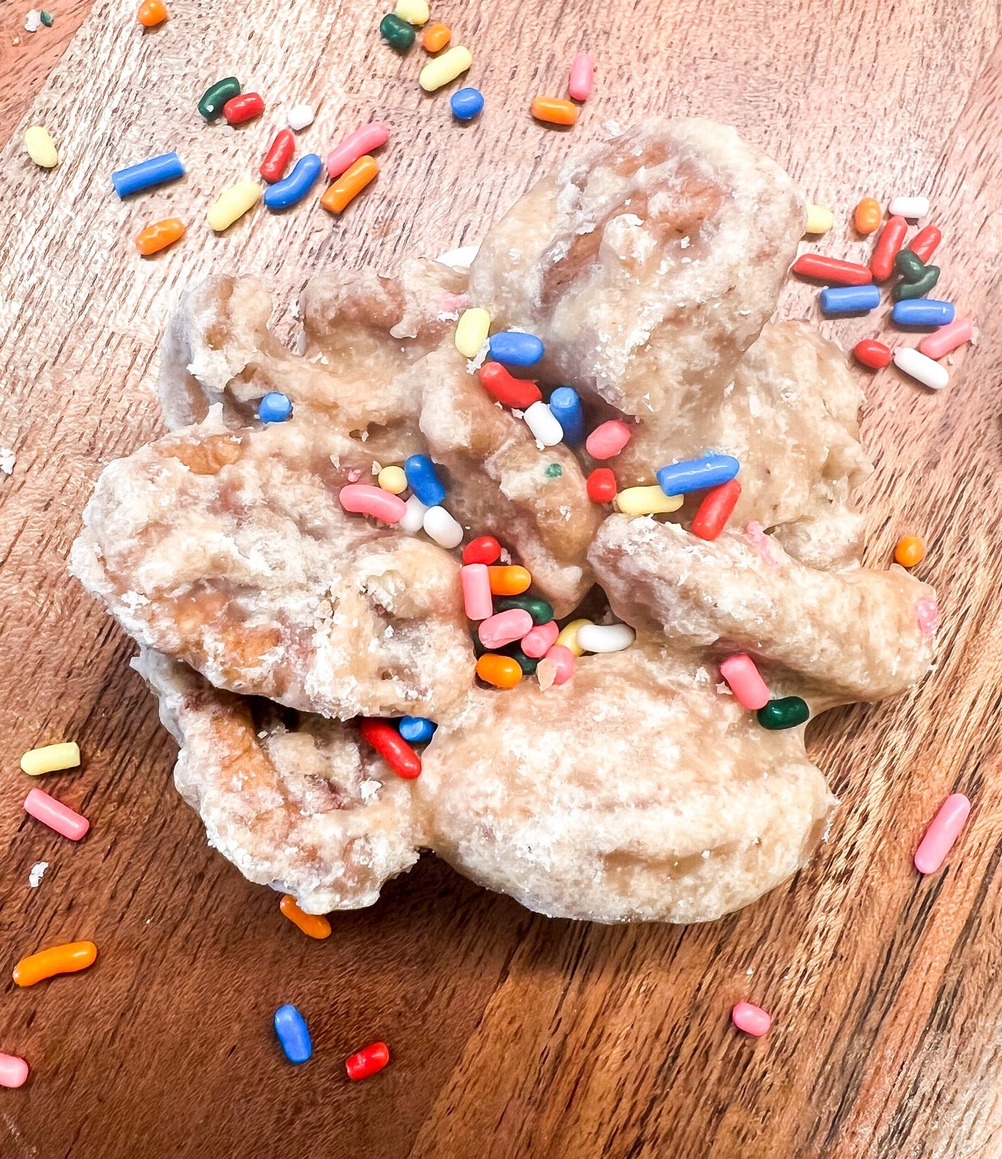 Birthday Cake Pralines, homemade pralines, Mama Eva's Pralines